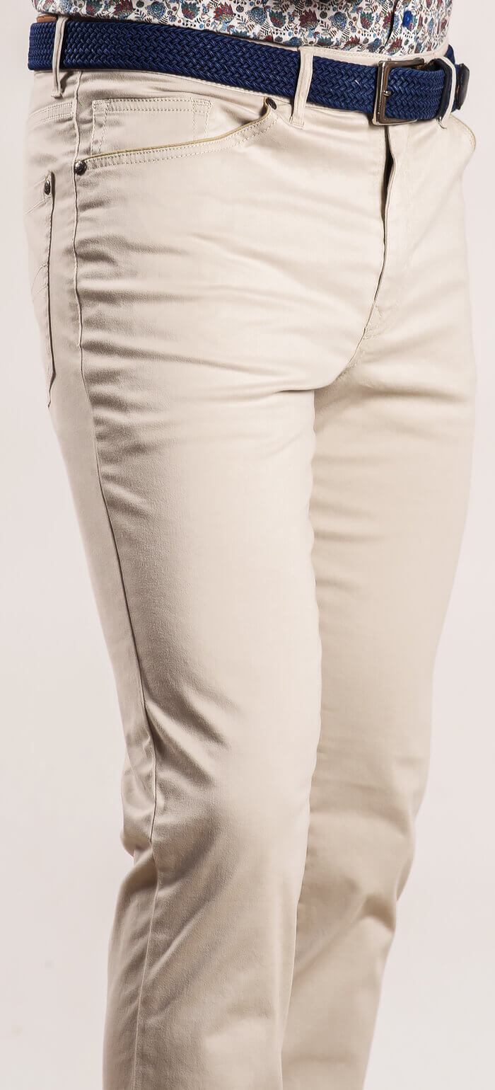 Beige jeans