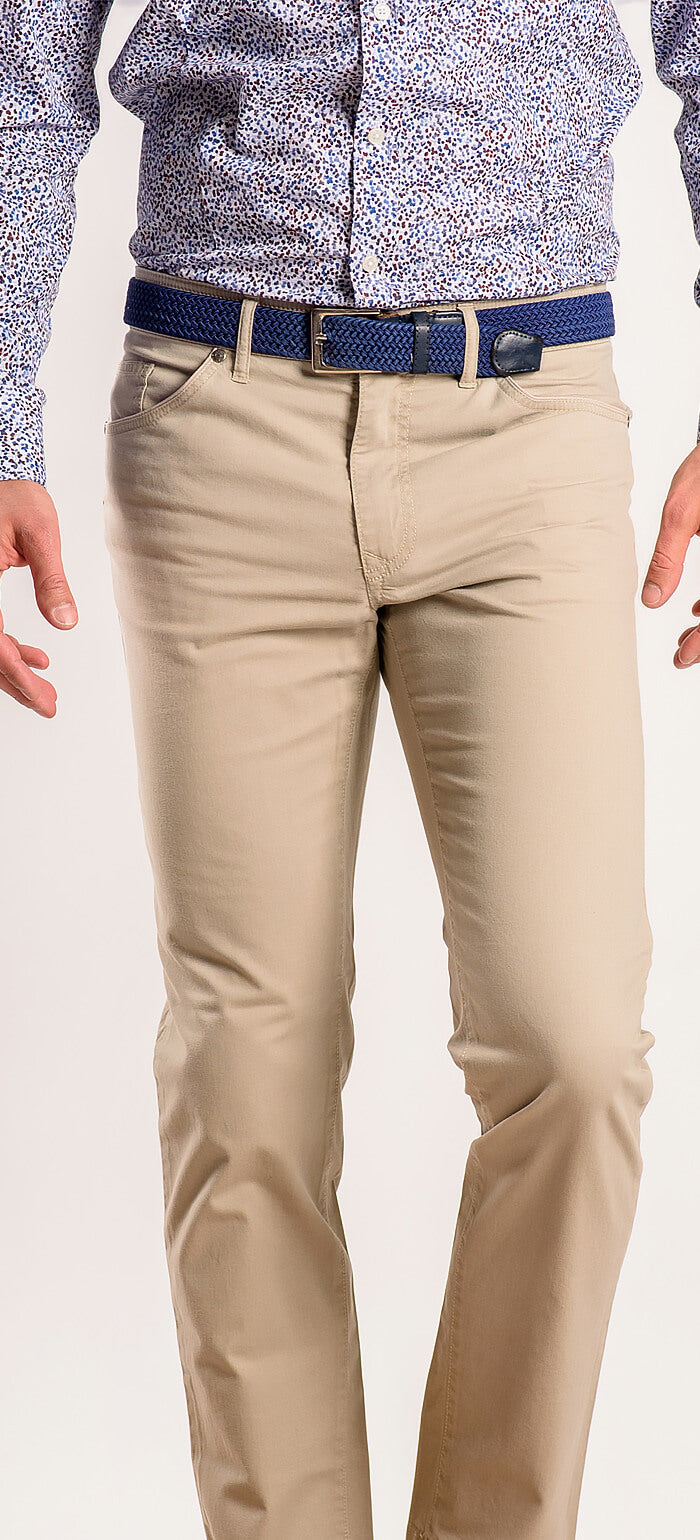 Beige jeans