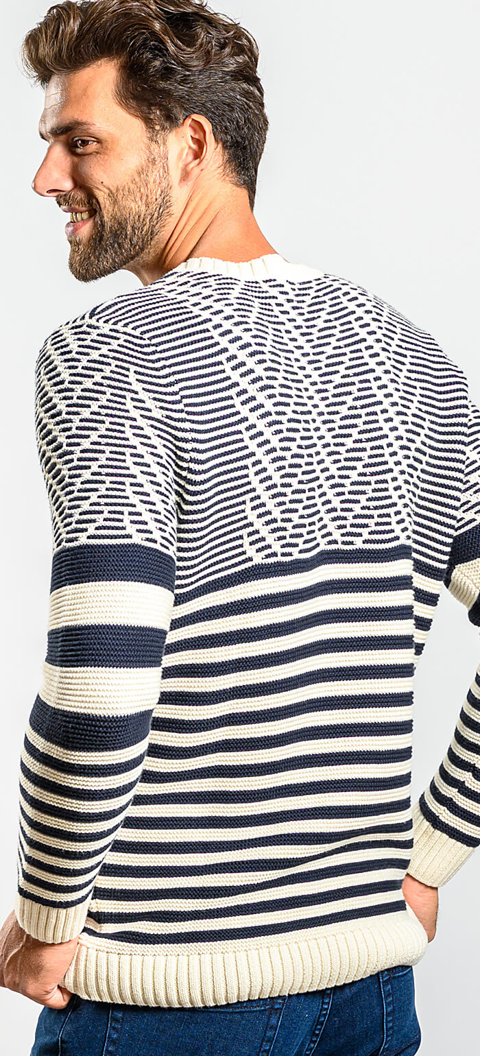 Beige cotton sweater