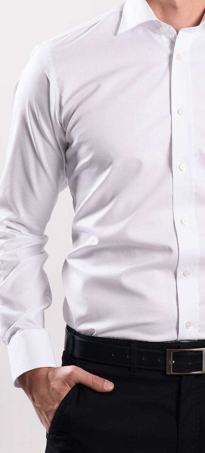 White Classic Fit Shirt