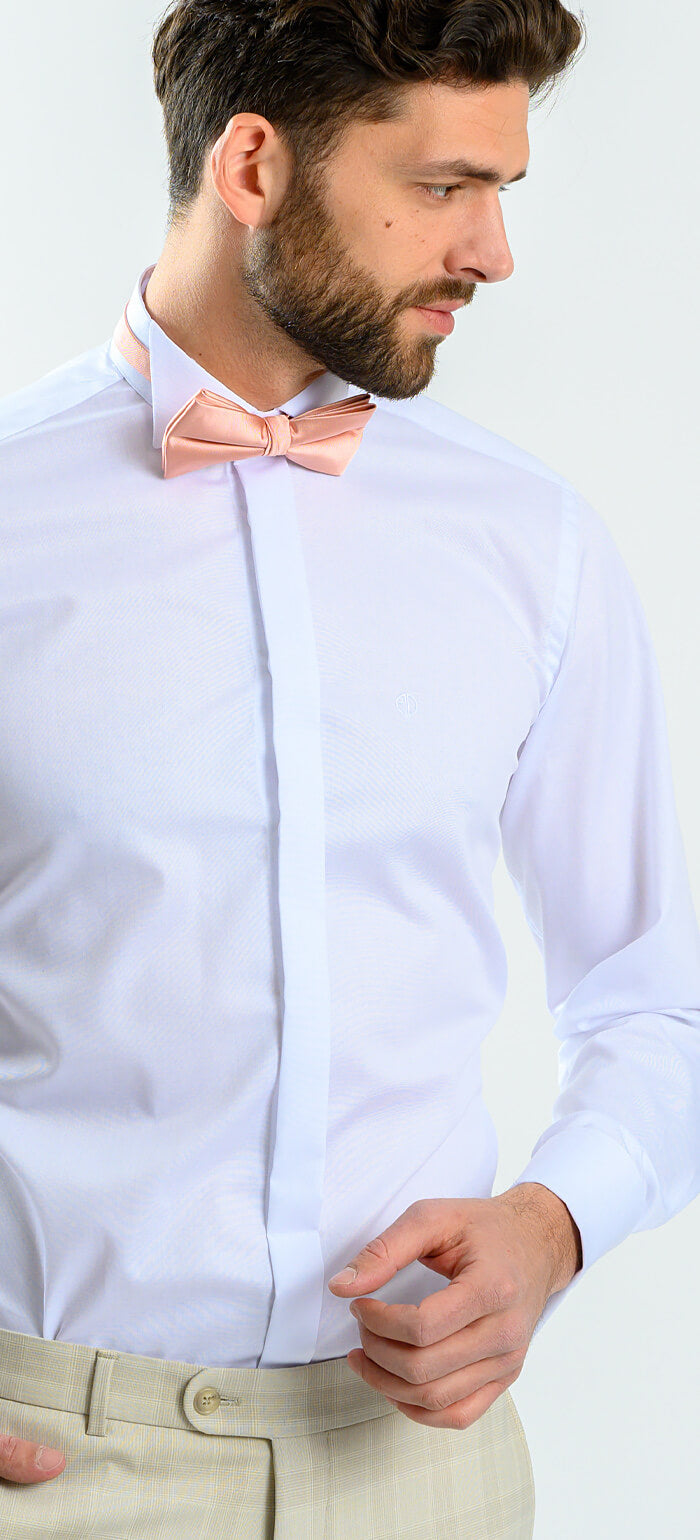 White Tuxedo Extra Slim Fit Shirt