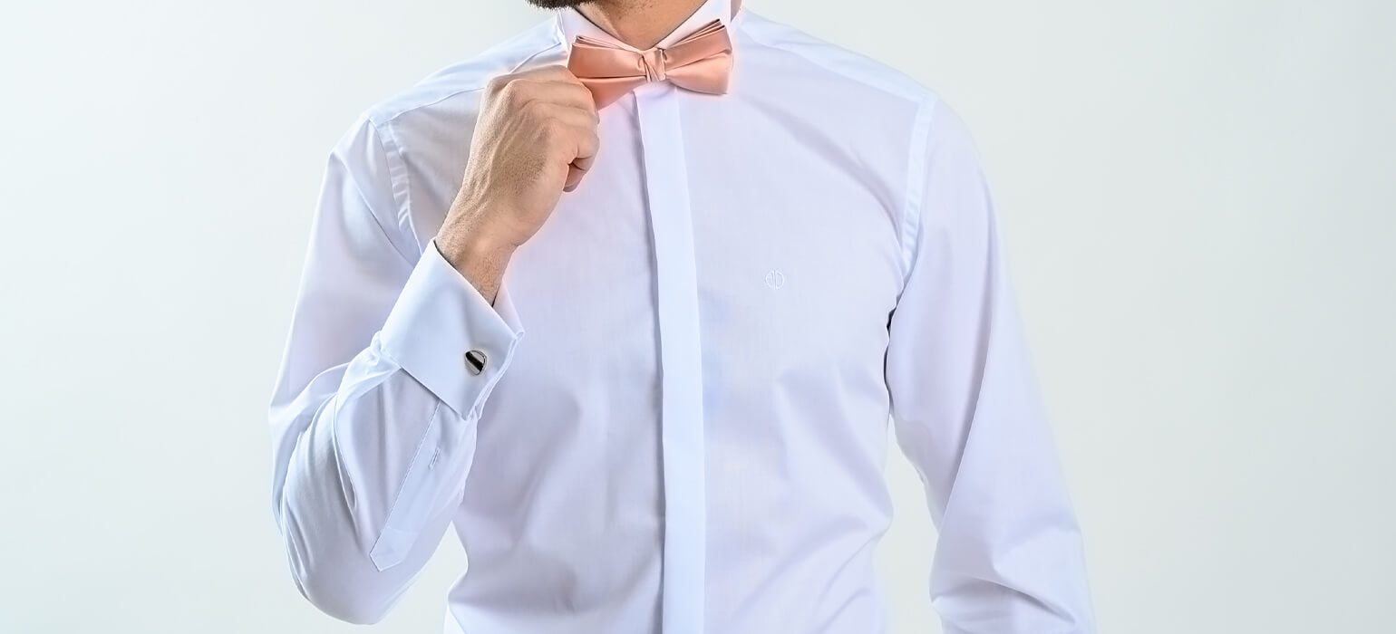 White Tuxedo Extra Slim Fit Shirt