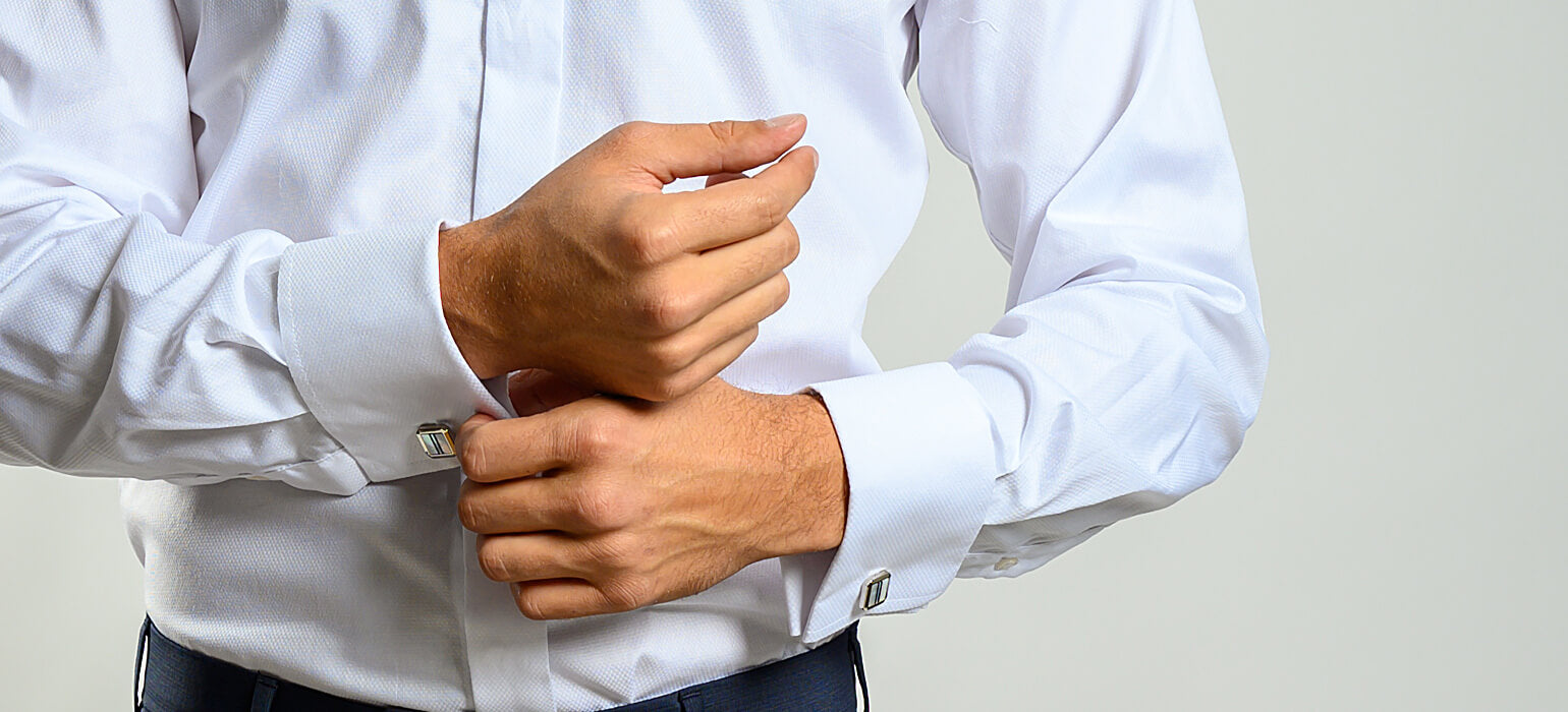 White Slim Fit Formal Shirt