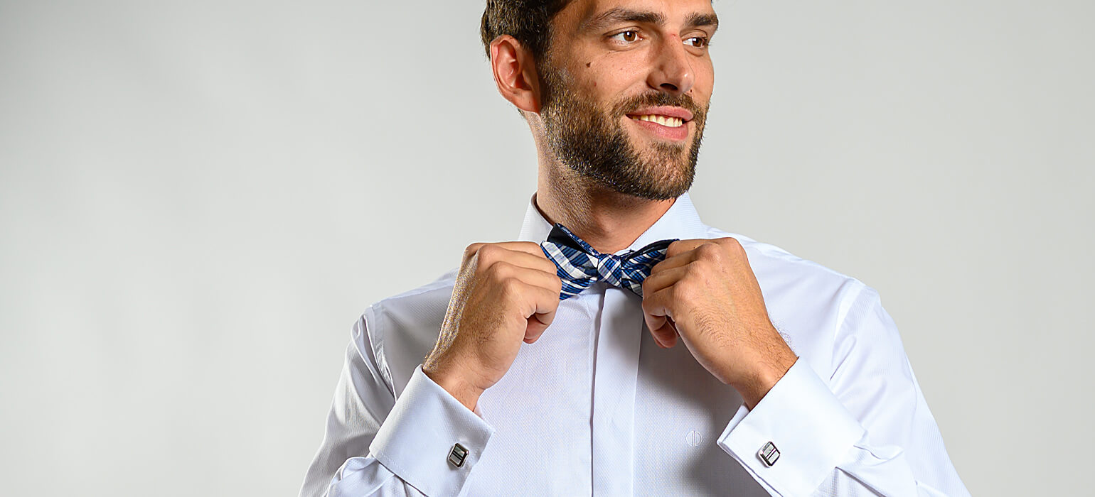 White Slim Fit Formal Shirt