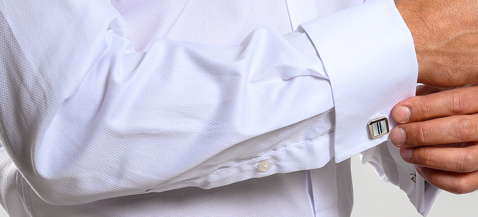 White Slim Fit Formal Shirt
