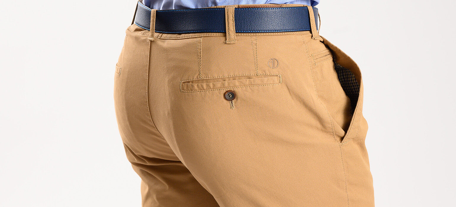 Pale brown casual pants
