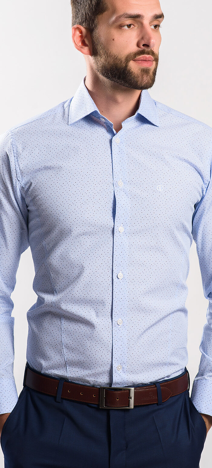 Pale blue Classic Fit shirt