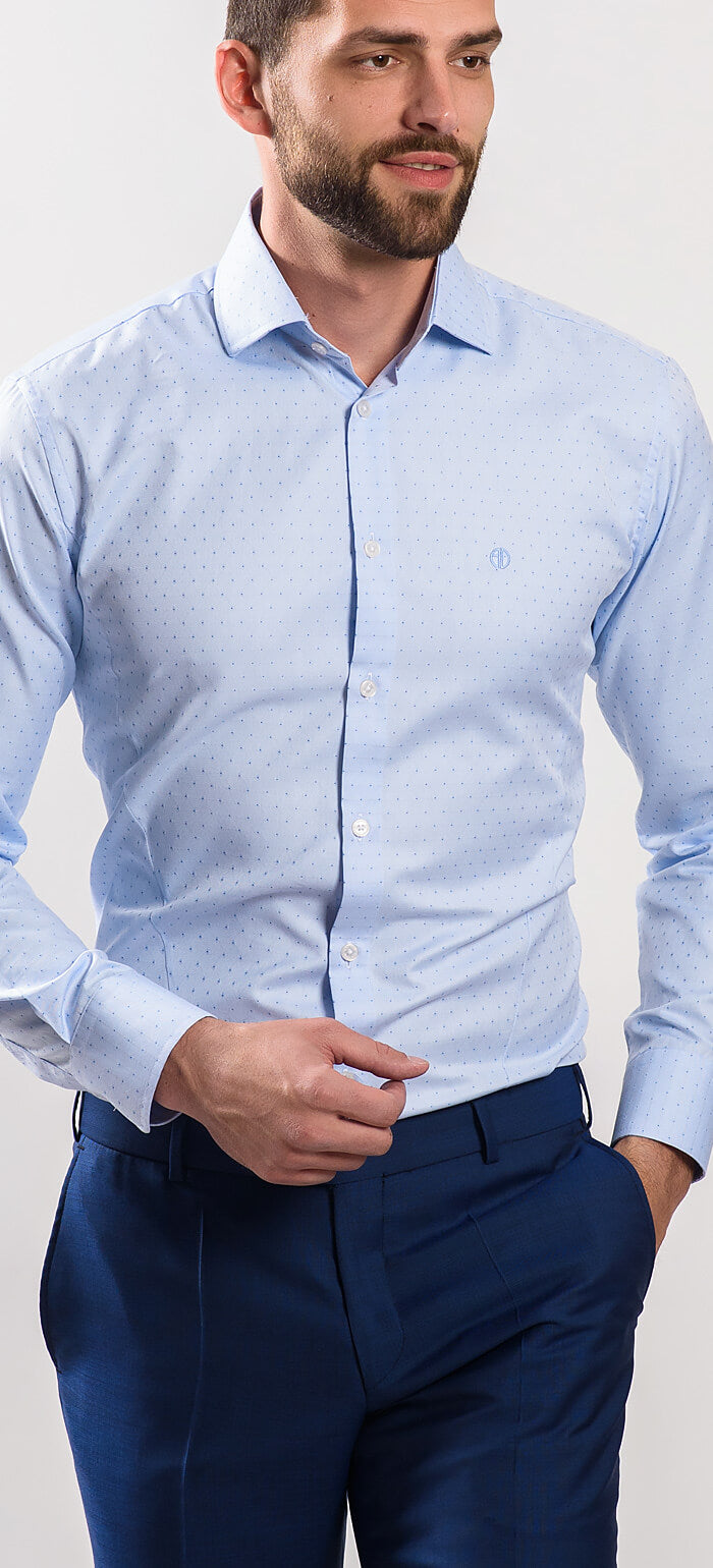 Light blue Extra Slim Fit shirt
