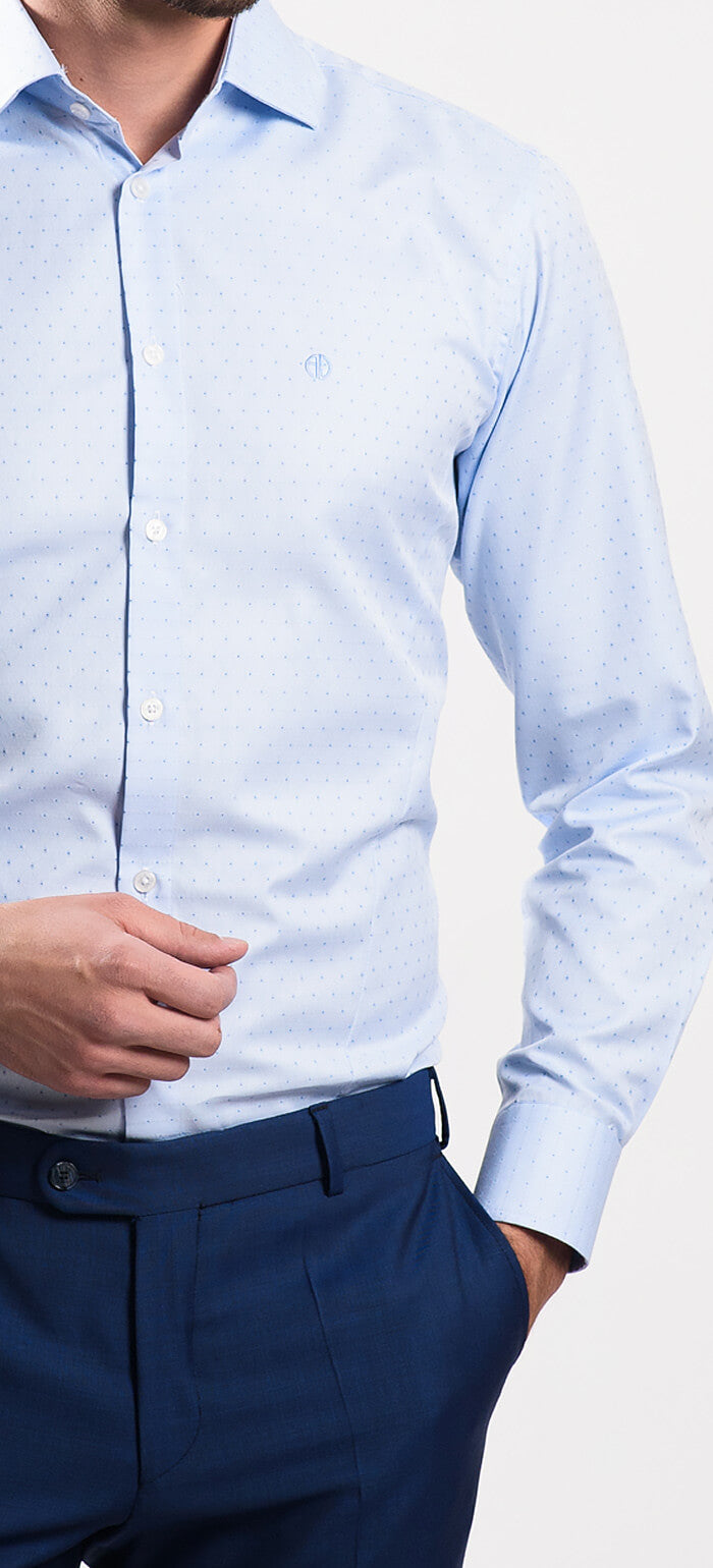 Light blue Extra Slim Fit shirt
