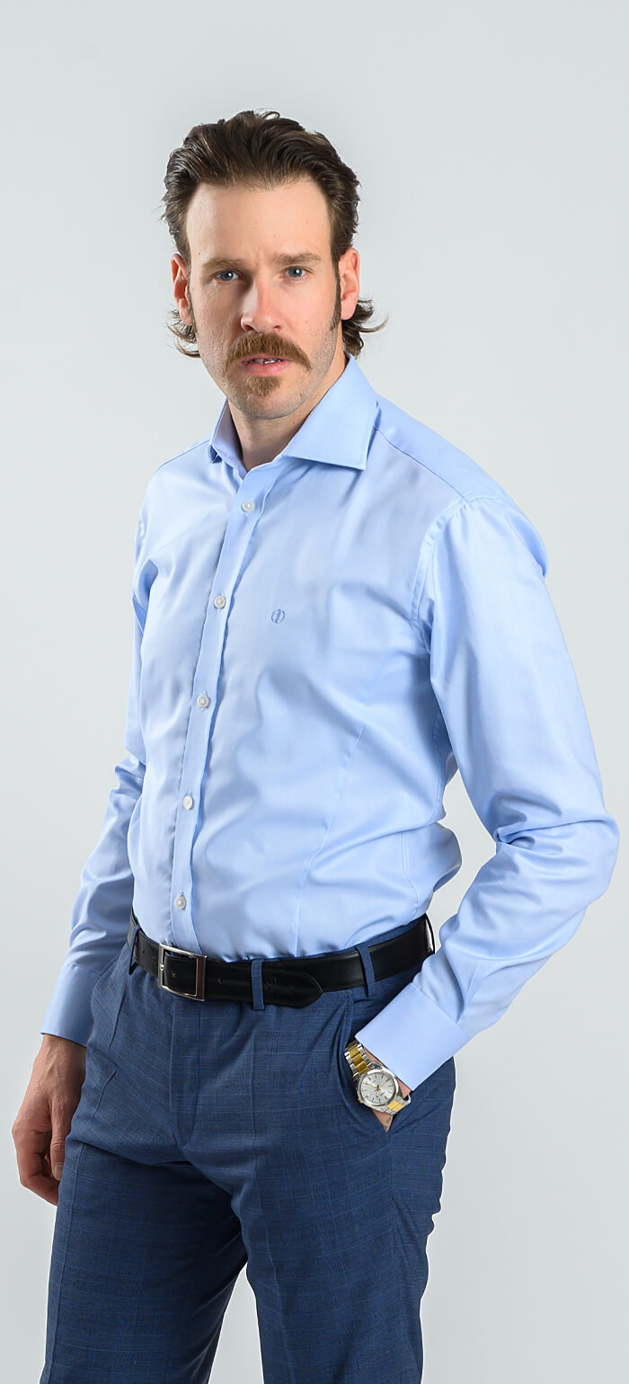 Light blue Extra Slim Fit shirt