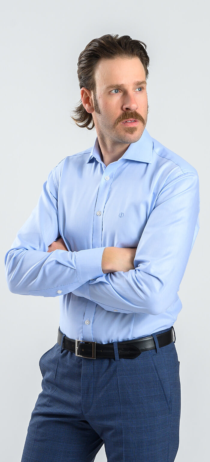 Light blue Extra Slim Fit shirt