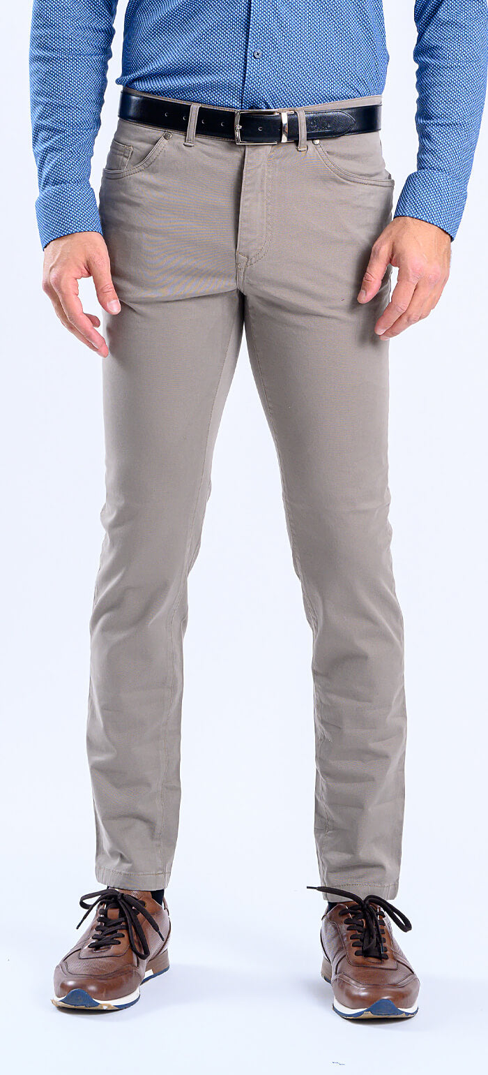 Pale gray jeans