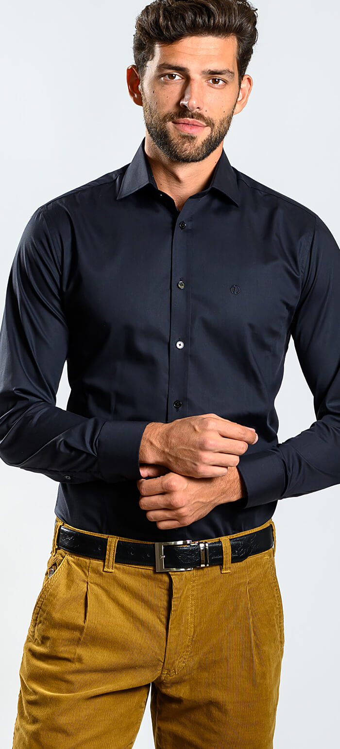 Black Extra Slim Fit Shirt