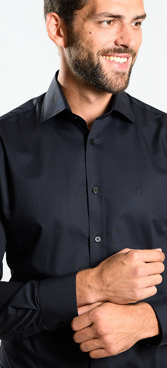 Black Extra Slim Fit Shirt