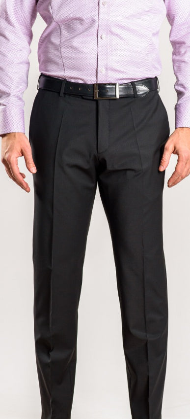 Black Basic Suit Pants XL Size