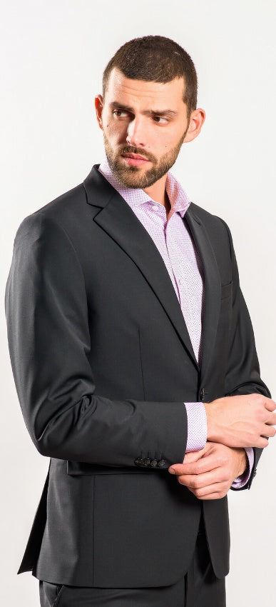 Black Basic Suit Jacket XL Size