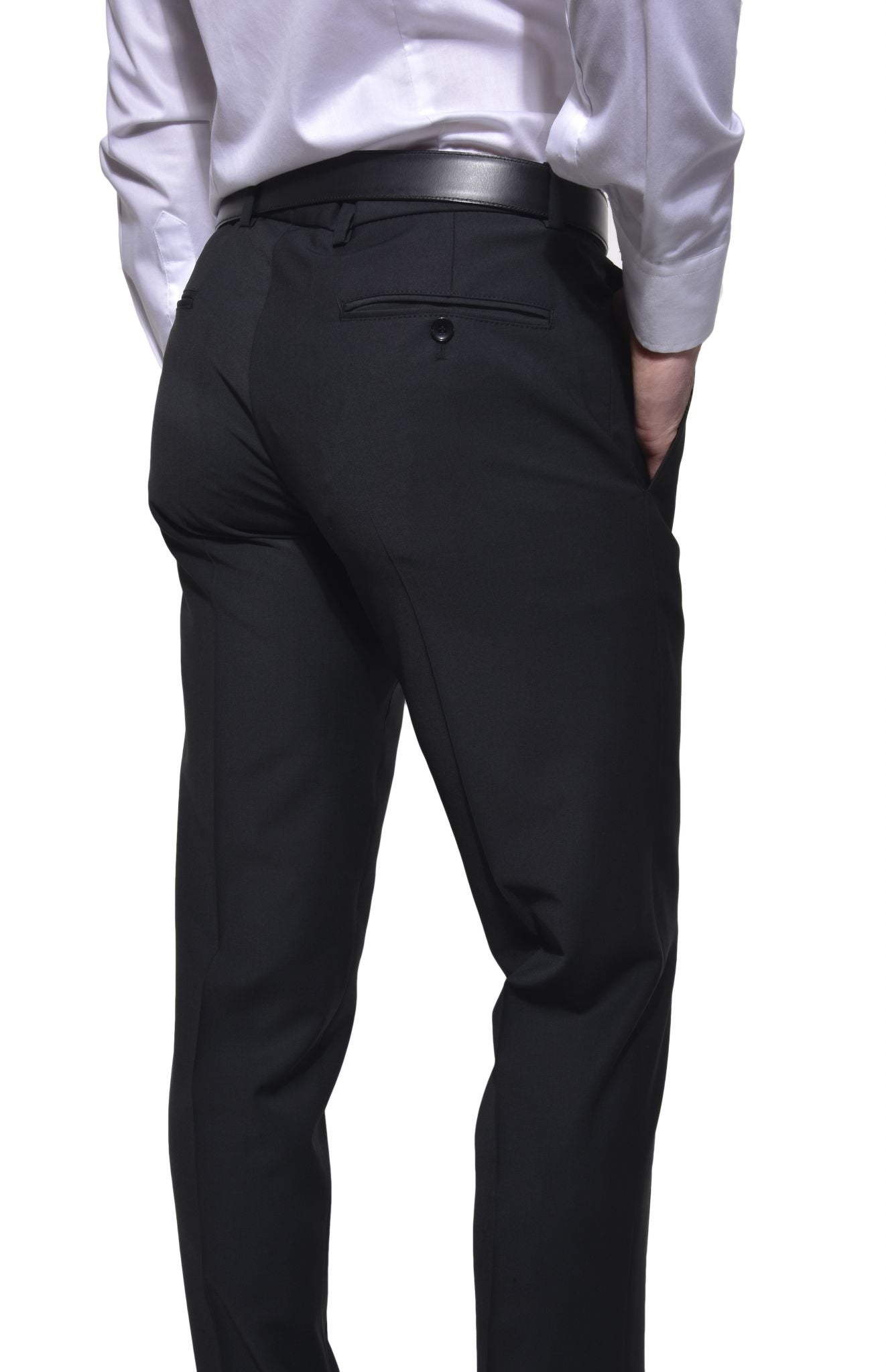 Black suit pants