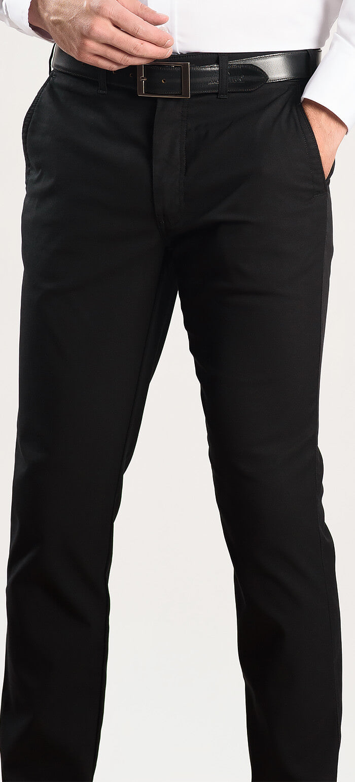 Black casual pants