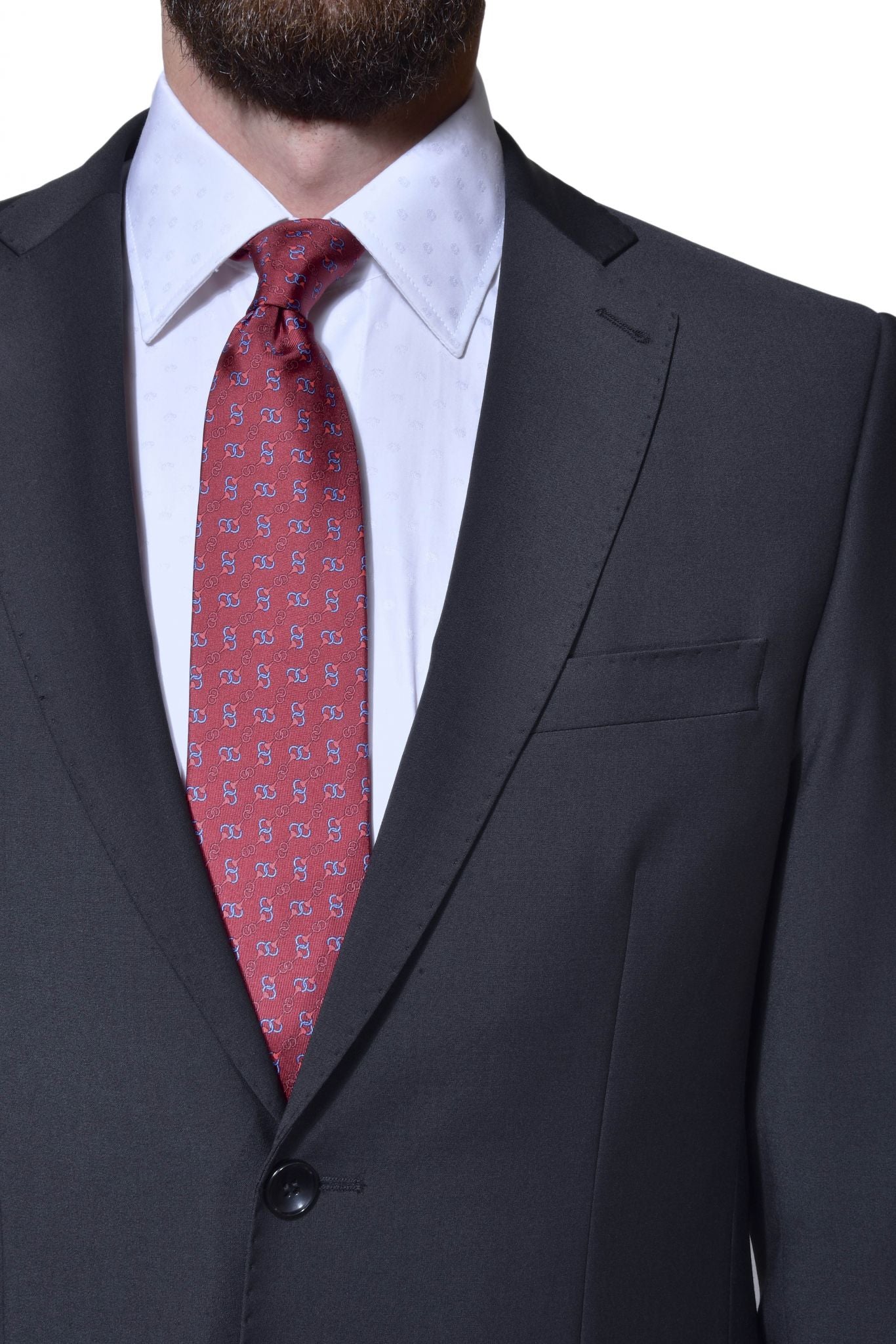 Black Slim Fit Business Suit