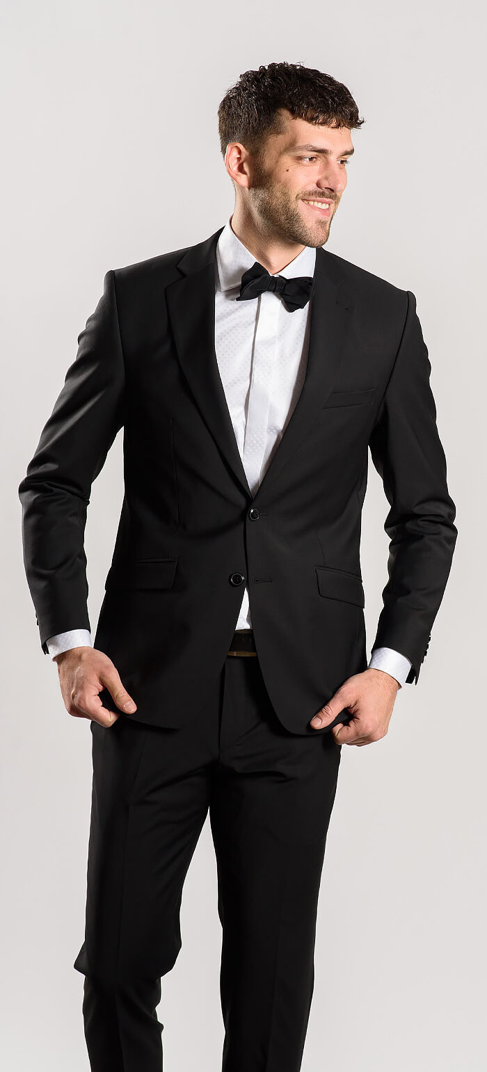 Black Slim Fit Suit