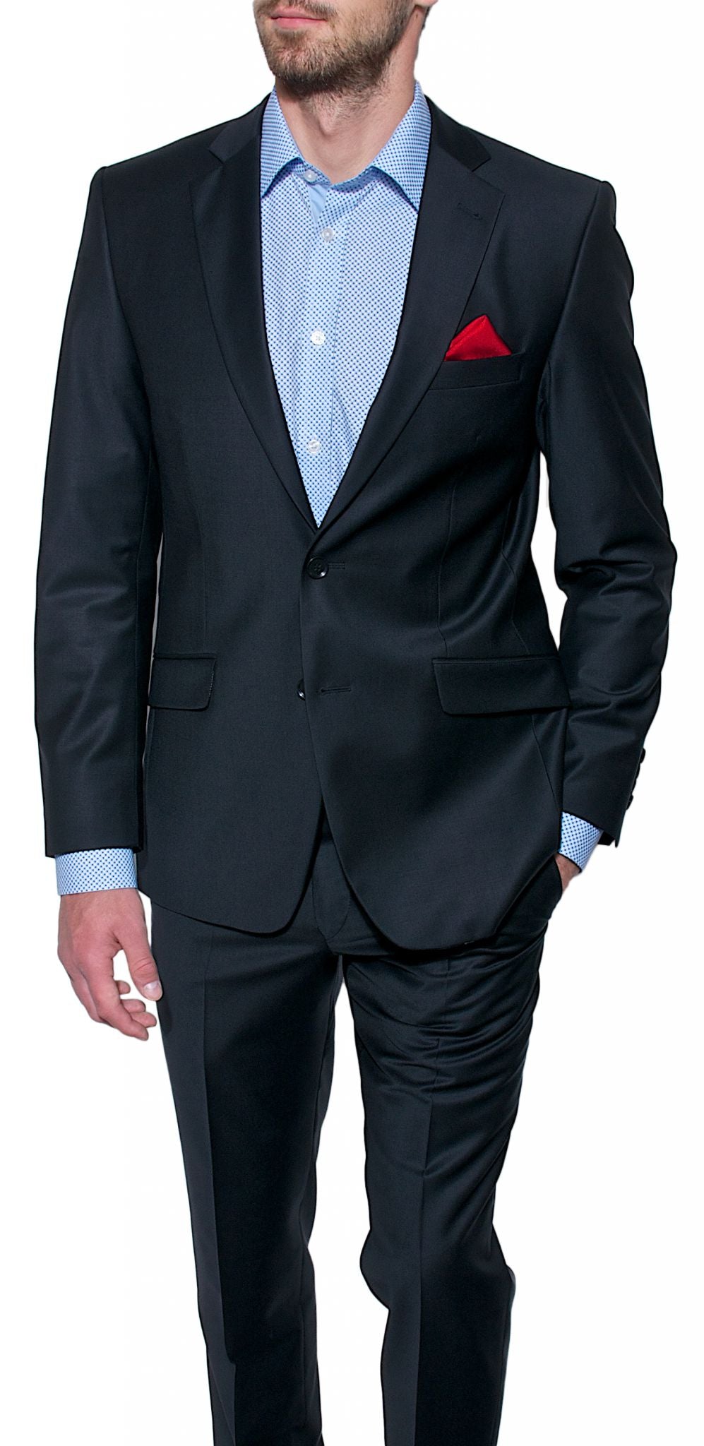 Black Slim Fit Suit