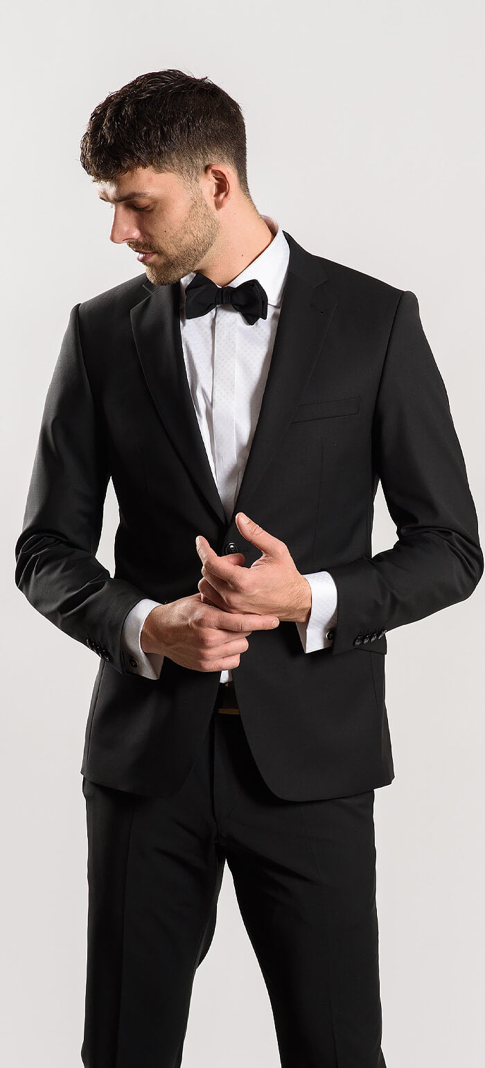 Black Slim Fit Suit