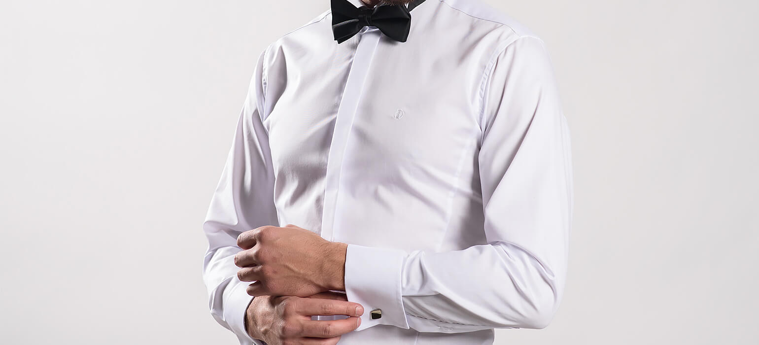 Extra Slim Fit Tuxedo Shirt
