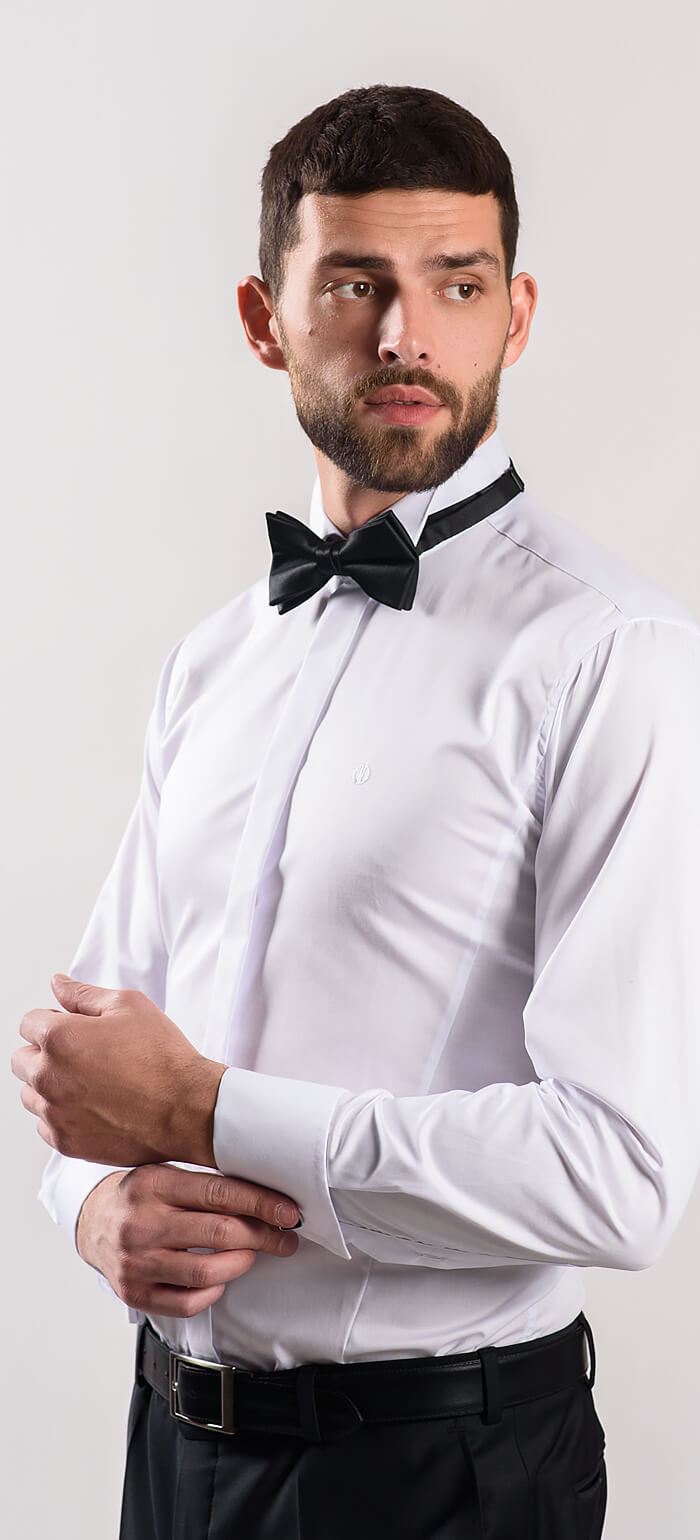 Extra Slim Fit Tuxedo Shirt