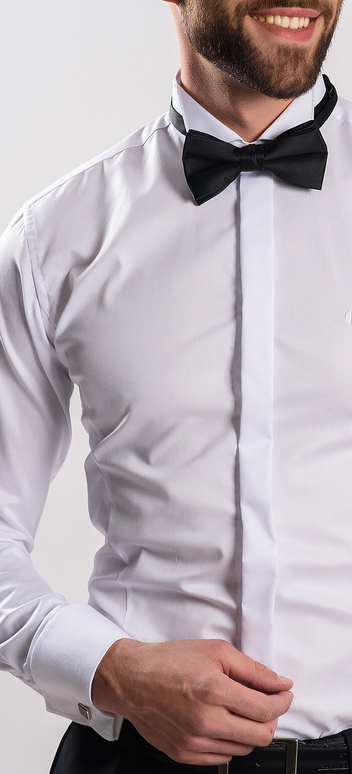 Extra Slim Fit Tuxedo Shirt