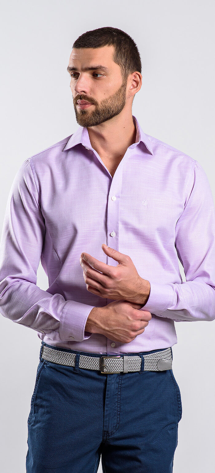 Purple Extra Slim Fit Shirt