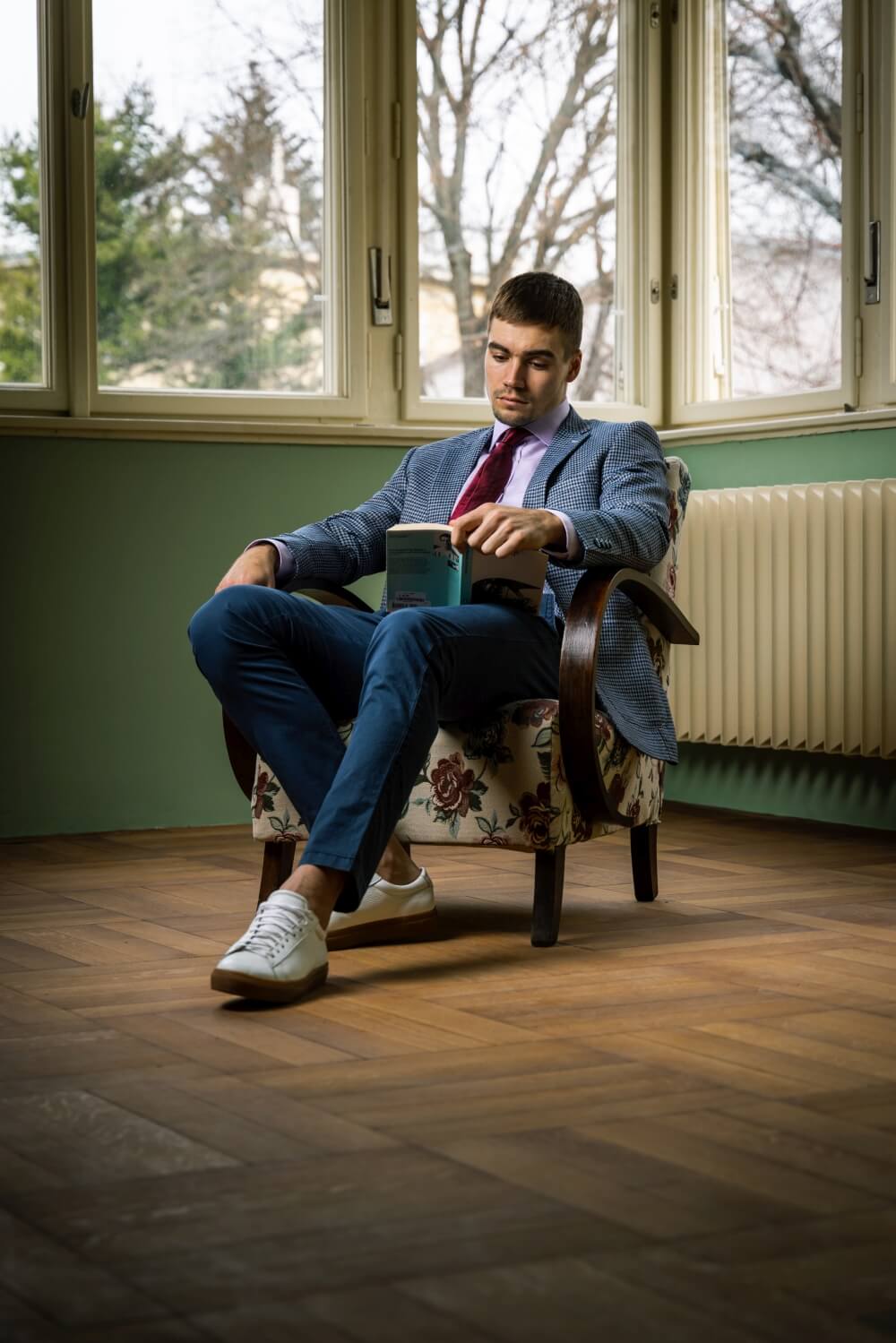 Purple Extra Slim Fit Shirt