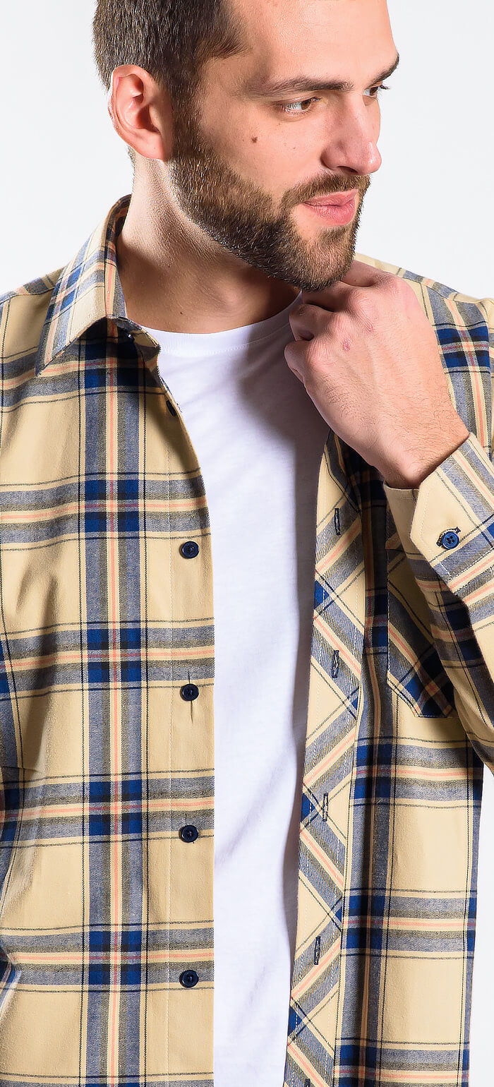 Flannel Slim Fit Shirt
