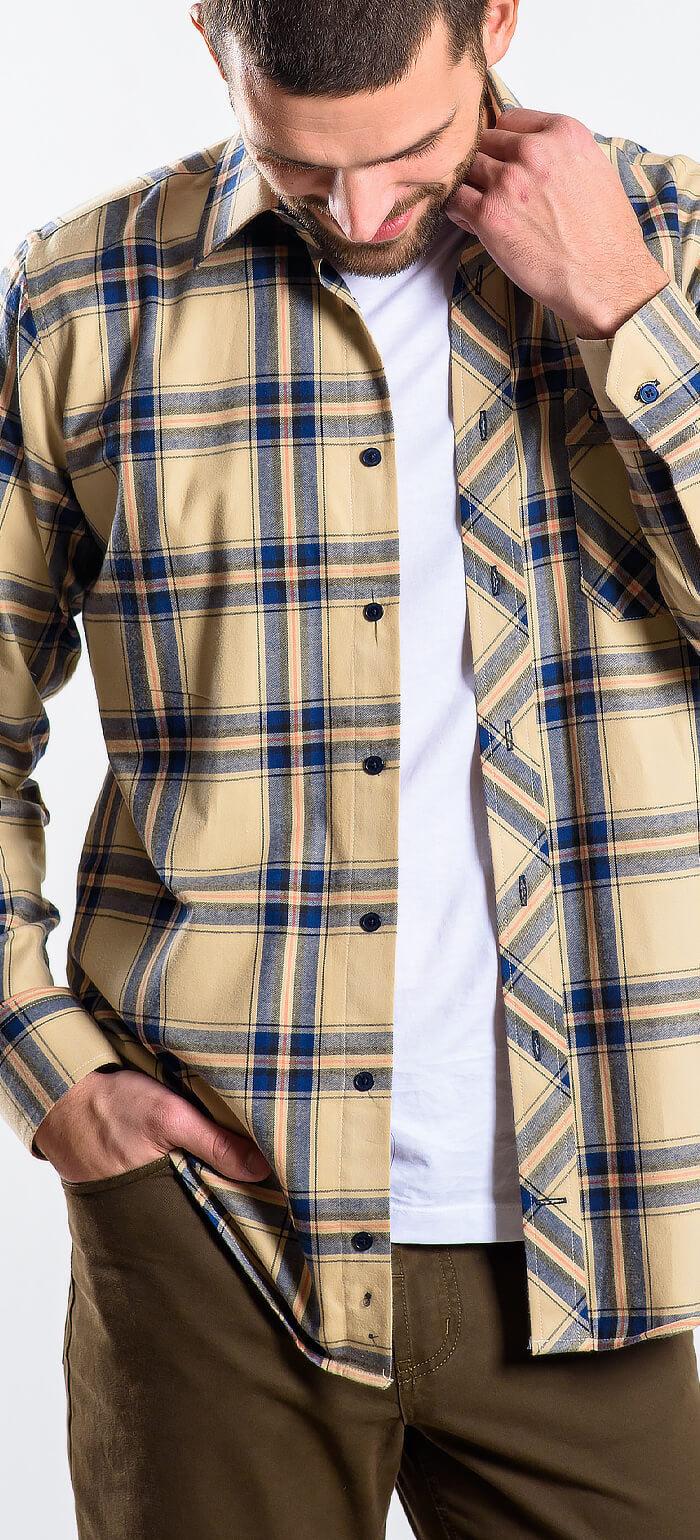 Flannel Slim Fit Shirt