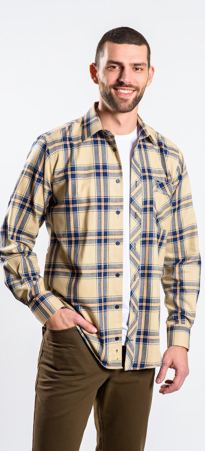 Flannel Slim Fit Shirt