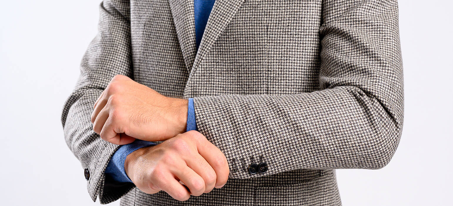 Brown jacket with a rooster print