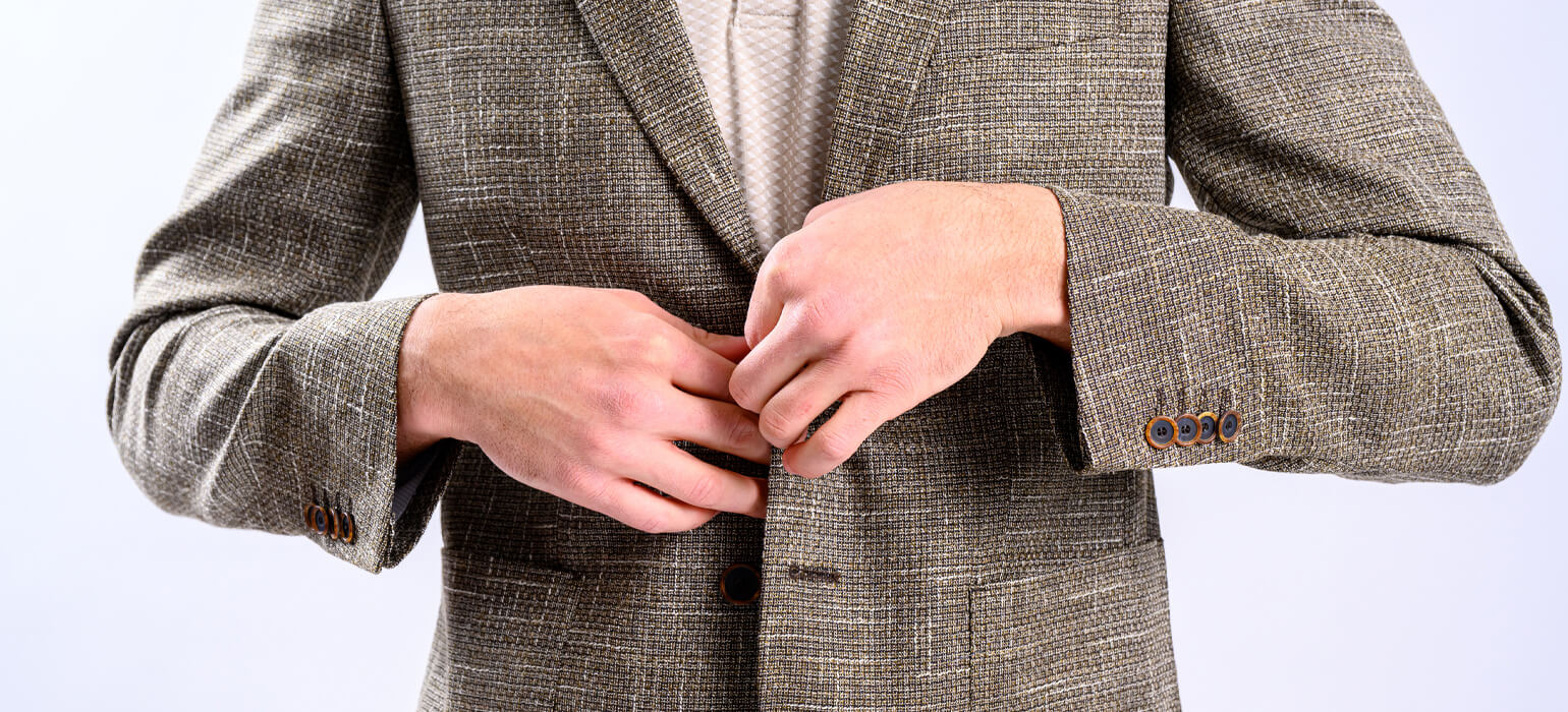 Brown structured jacket