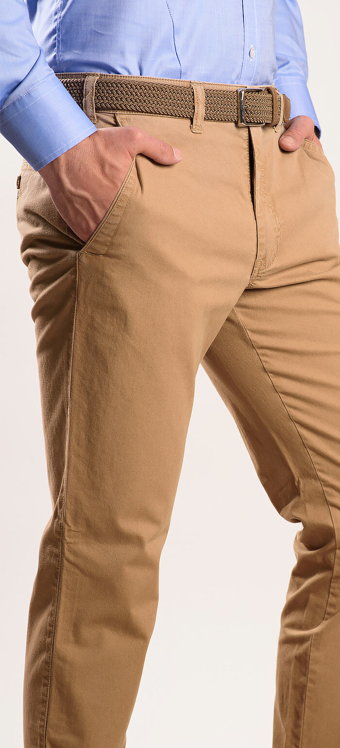 Brown casual pants