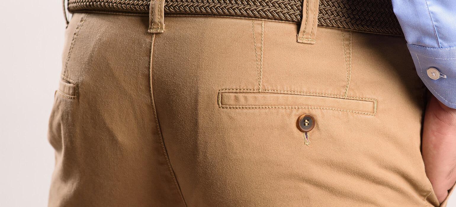 Brown casual pants