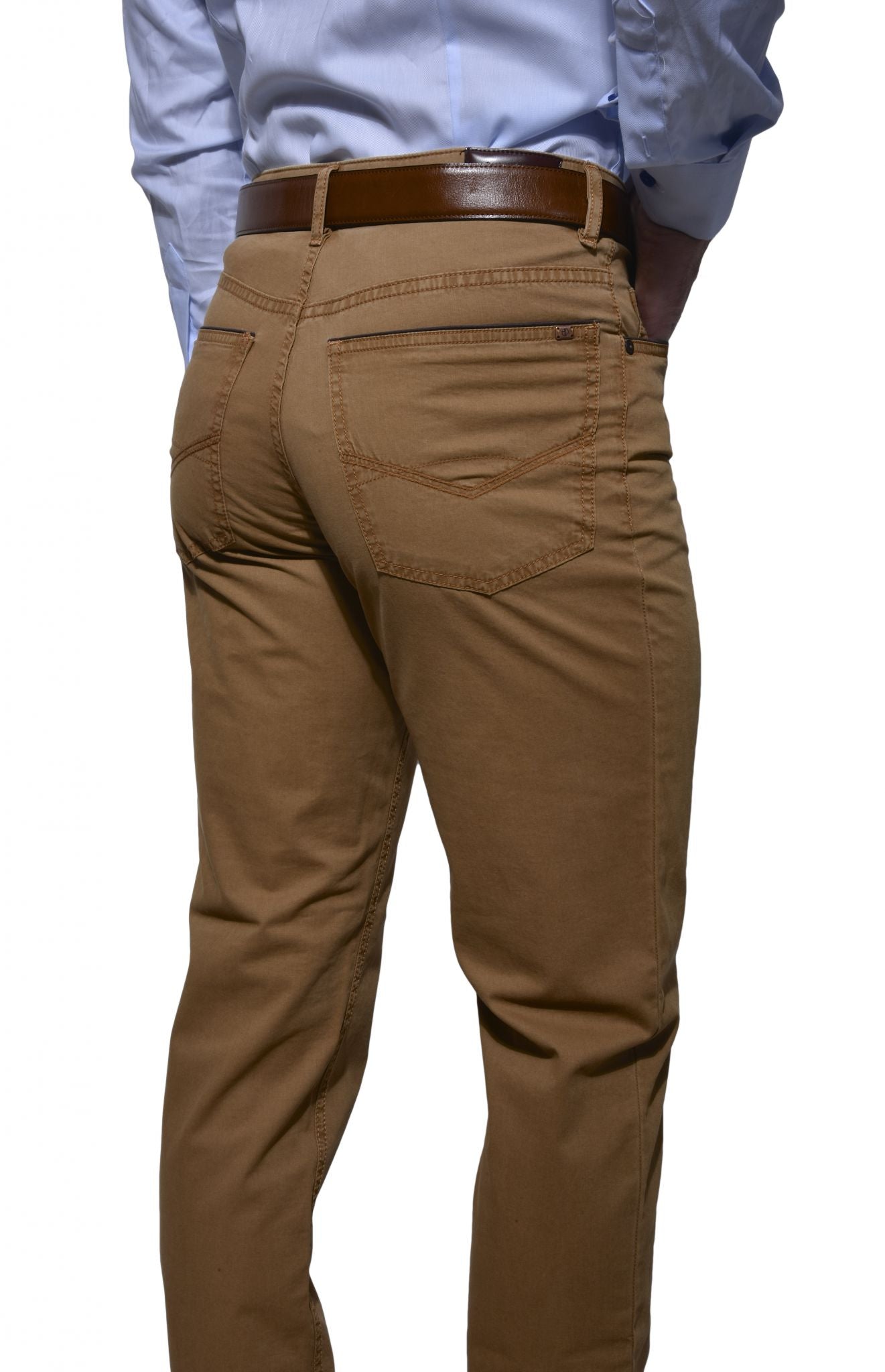 Brown casual pants