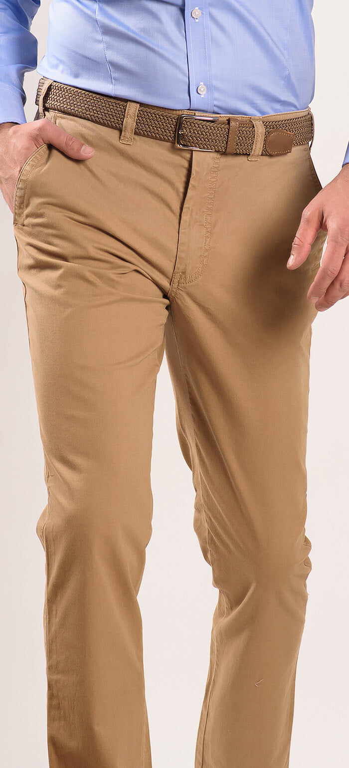 Brown casual pants