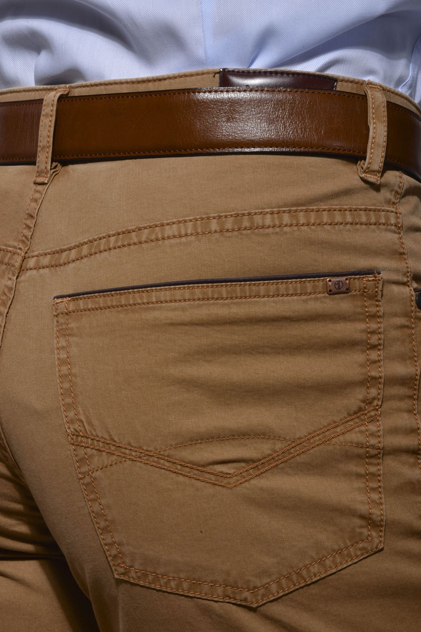 Brown casual pants