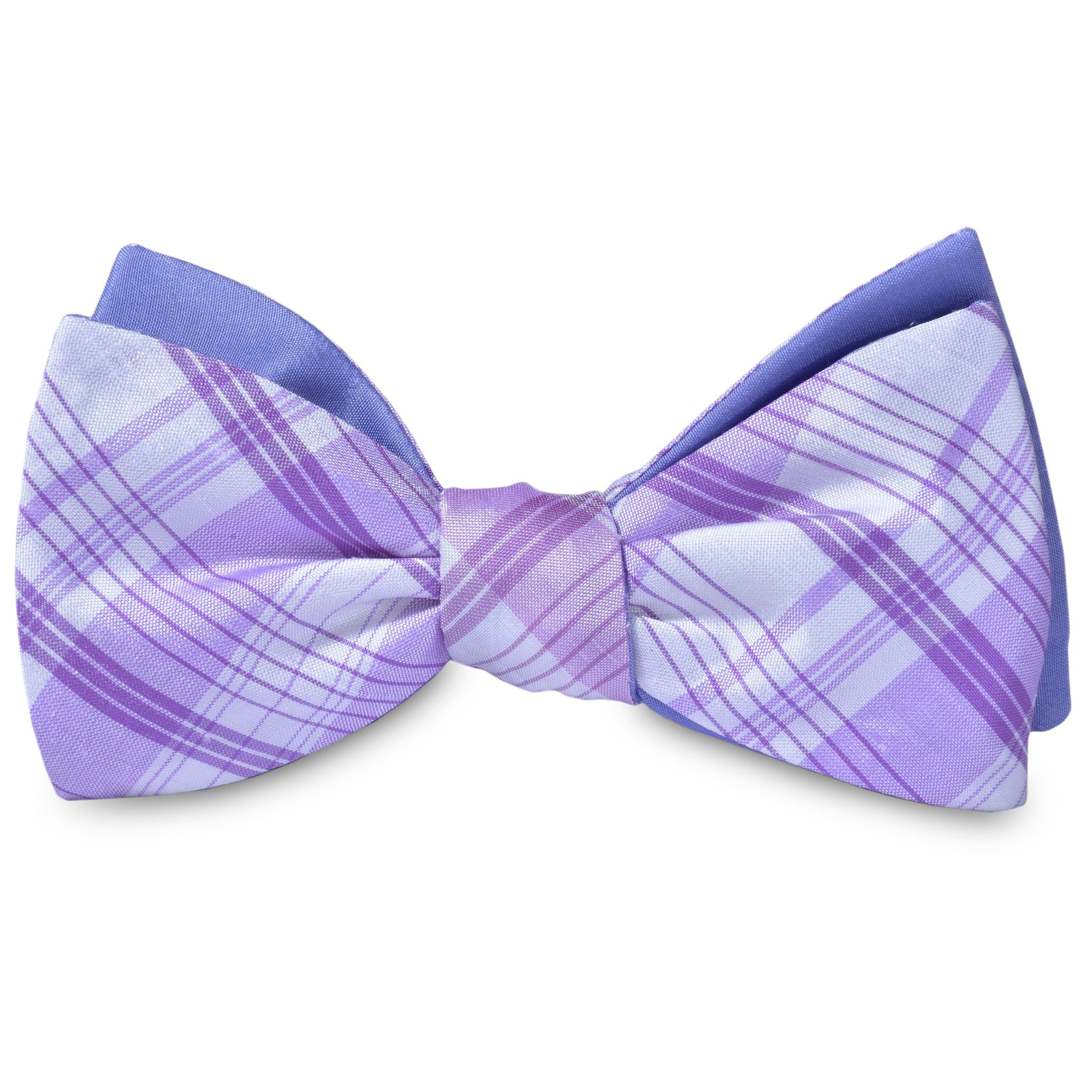 Silk tie bow tie