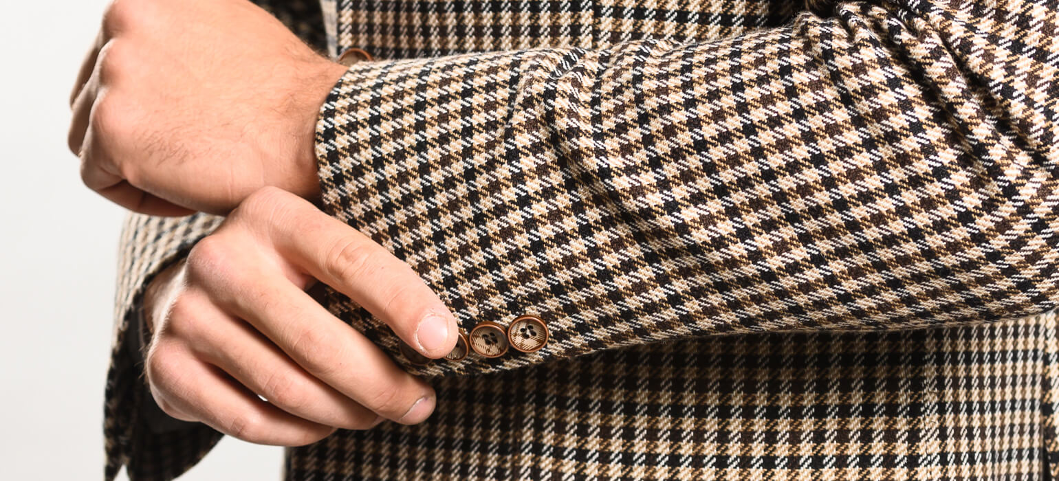 Checked autumn jacket