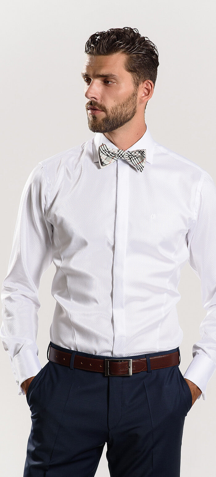 LIMITED EDITION White Formal Extra Slim Fit Shirt