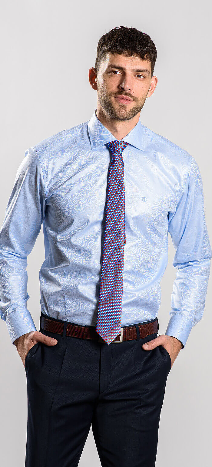 LIMITED EDITION blue Slim Fit shirt