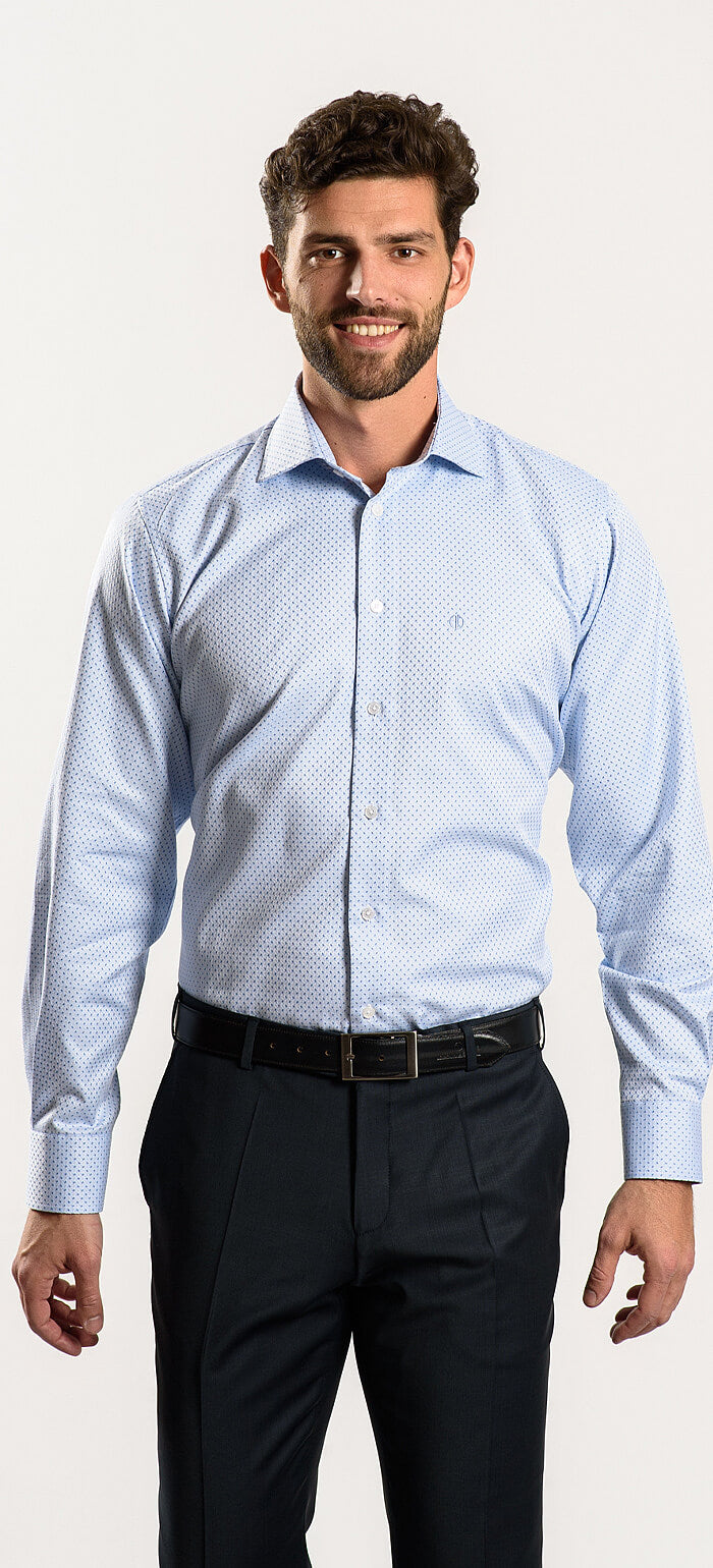 LIMITED EDITION Blue Slim Fit Shirt