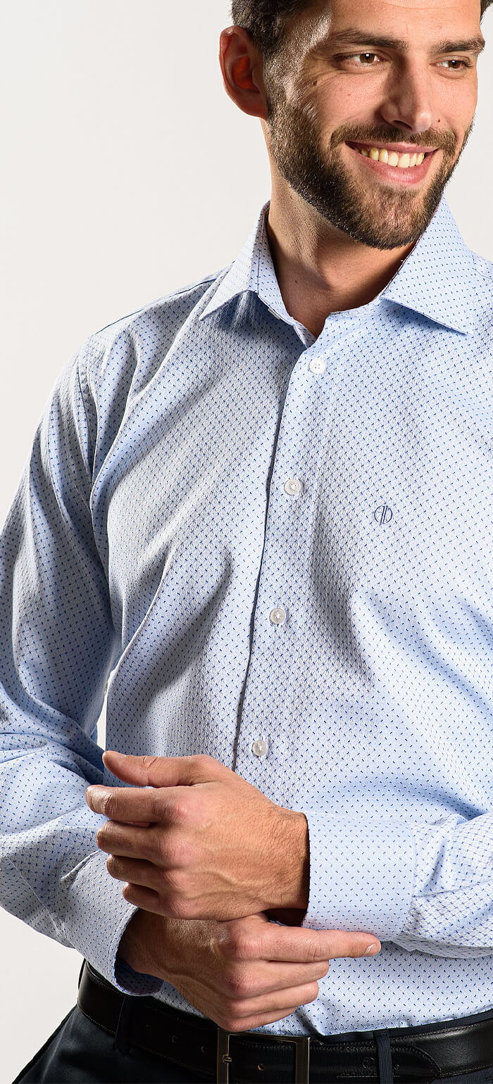 LIMITED EDITION Blue Slim Fit Shirt