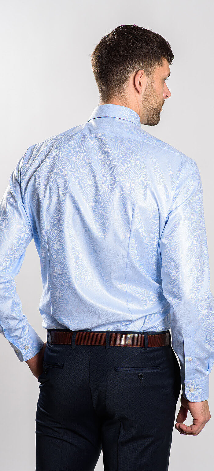 LIMITED EDITION blue Slim Fit shirt