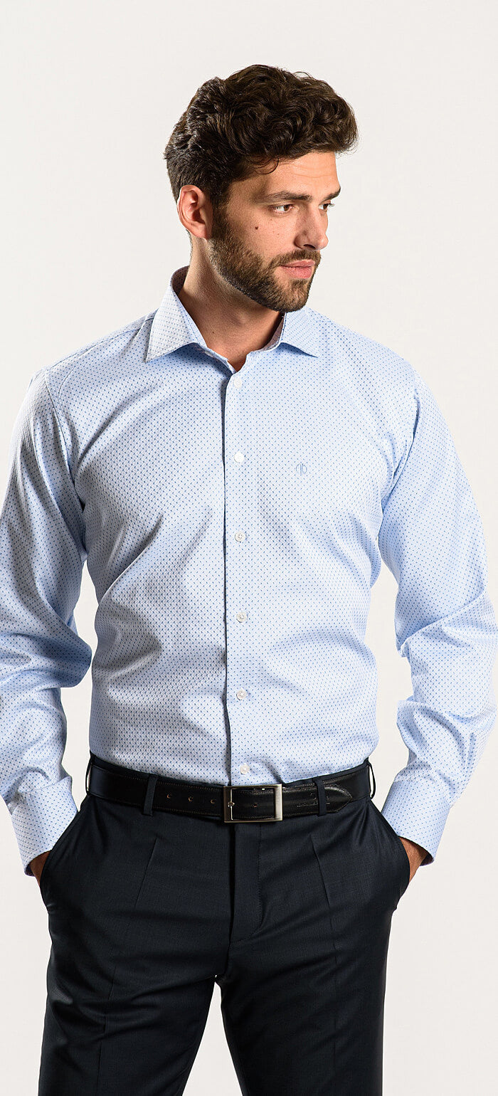 LIMITED EDITION Blue Slim Fit Shirt