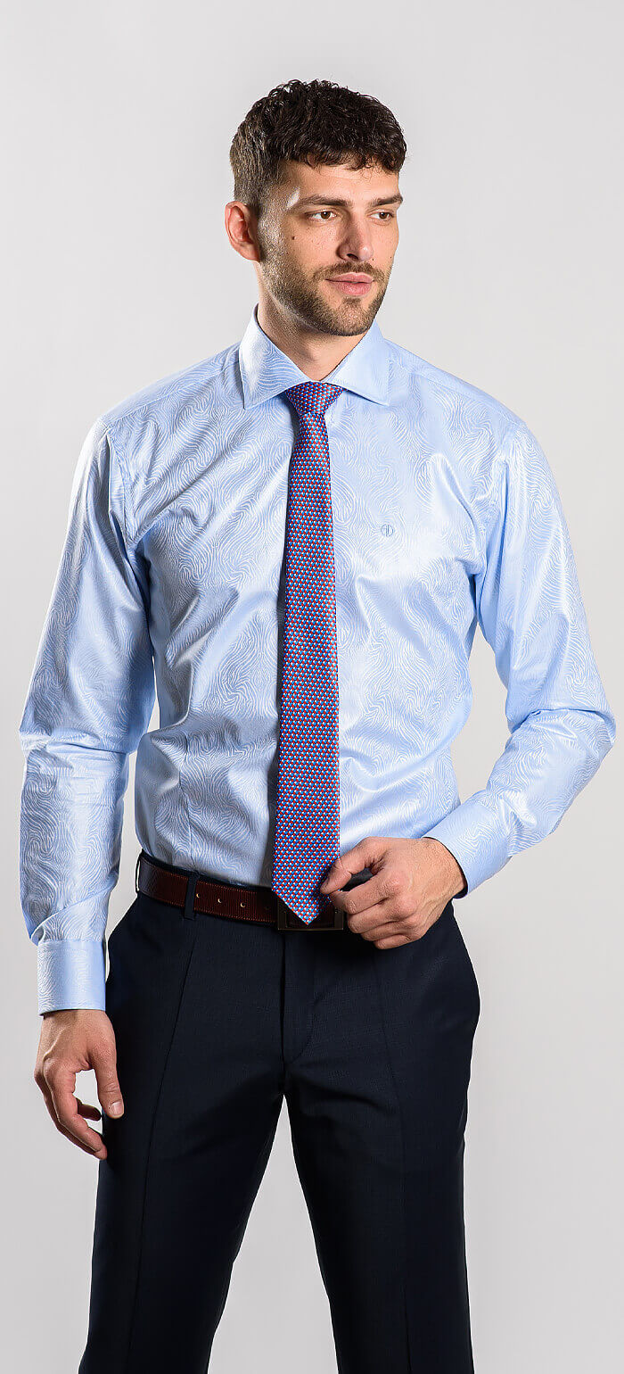 LIMITED EDITION blue Slim Fit shirt